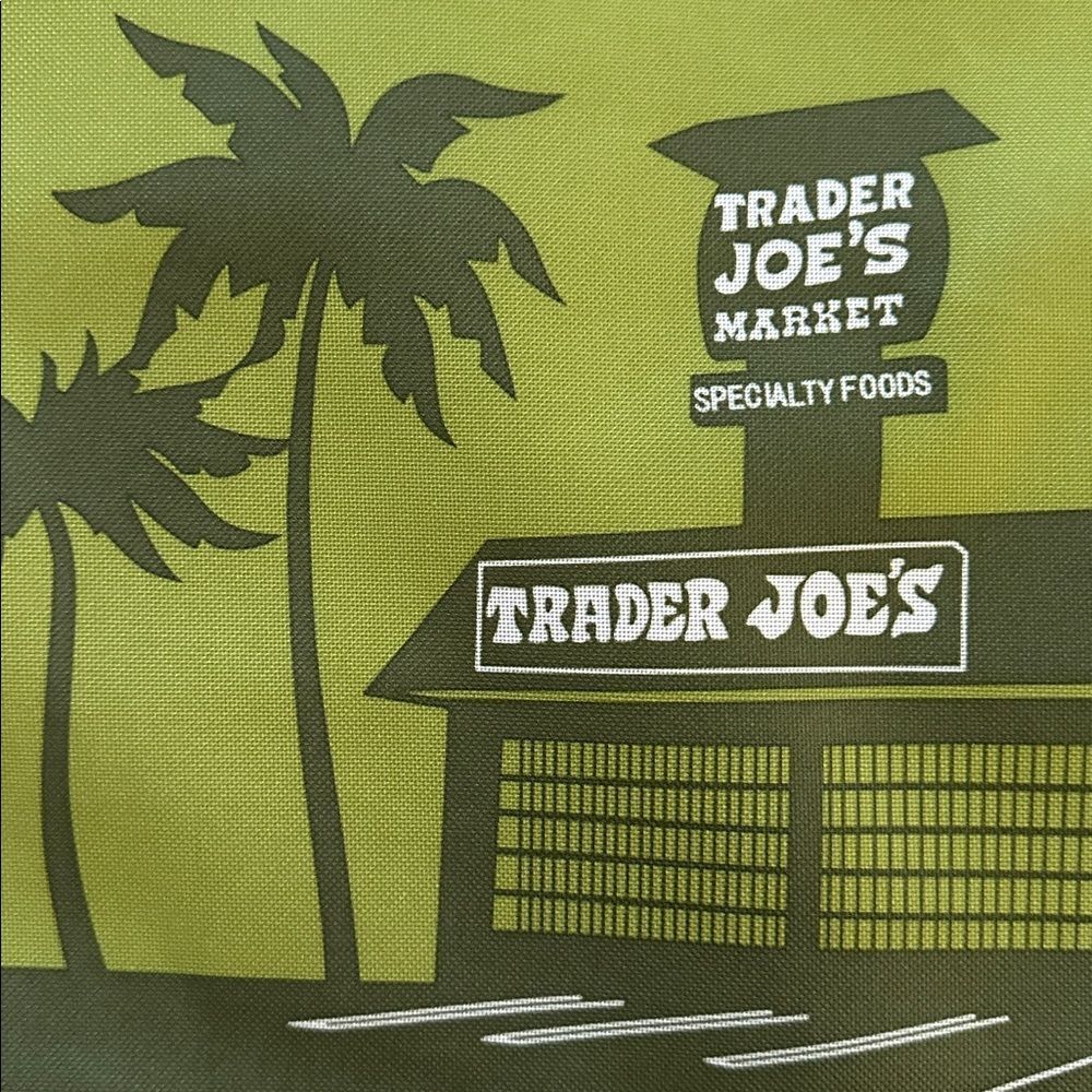 Trader Joe’s Insulated Grocery Bag Limited Edition 8 Gallon Sage Olive Green - Picture 9 of 10